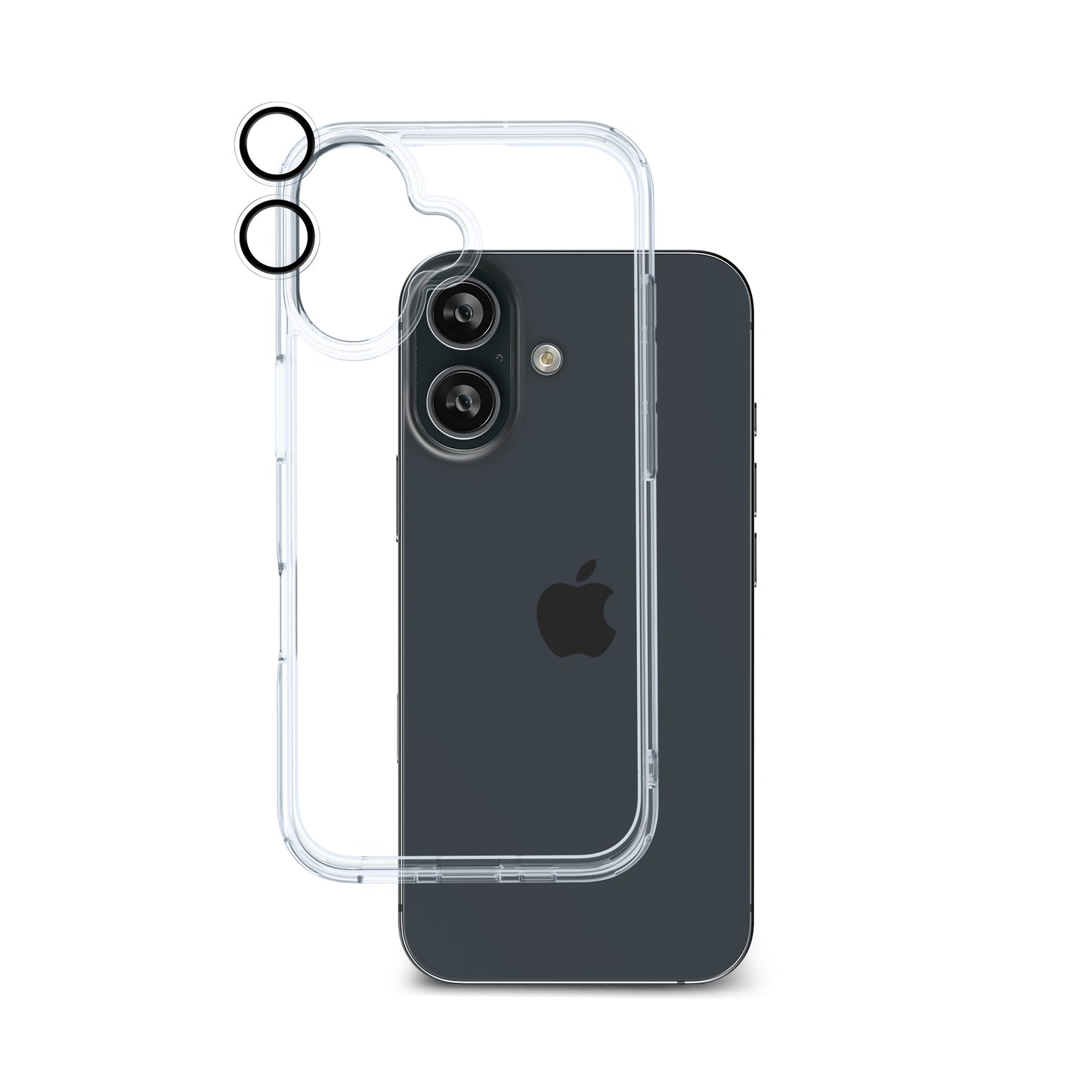 ArmorPro 3-in-1 Combo (HD Screen Protector & Camera Lens & Clear Case)for iPhone 16 Series