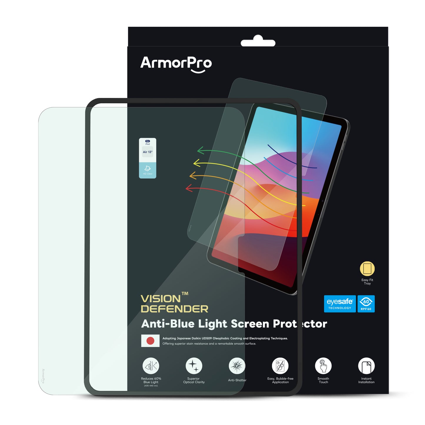 ArmorPro EyeSafe Screen Protector for iPad