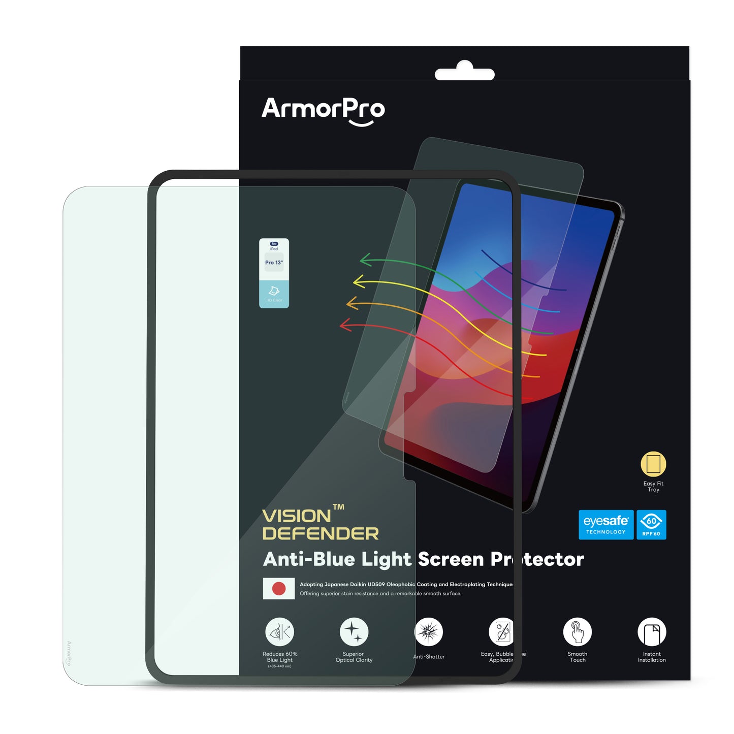 ArmorPro EyeSafe Screen Protector for iPad