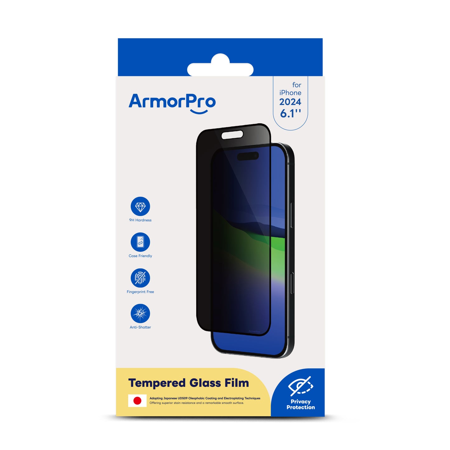 ArmorPro Privacy Screen Protector for iPhone 16 Series