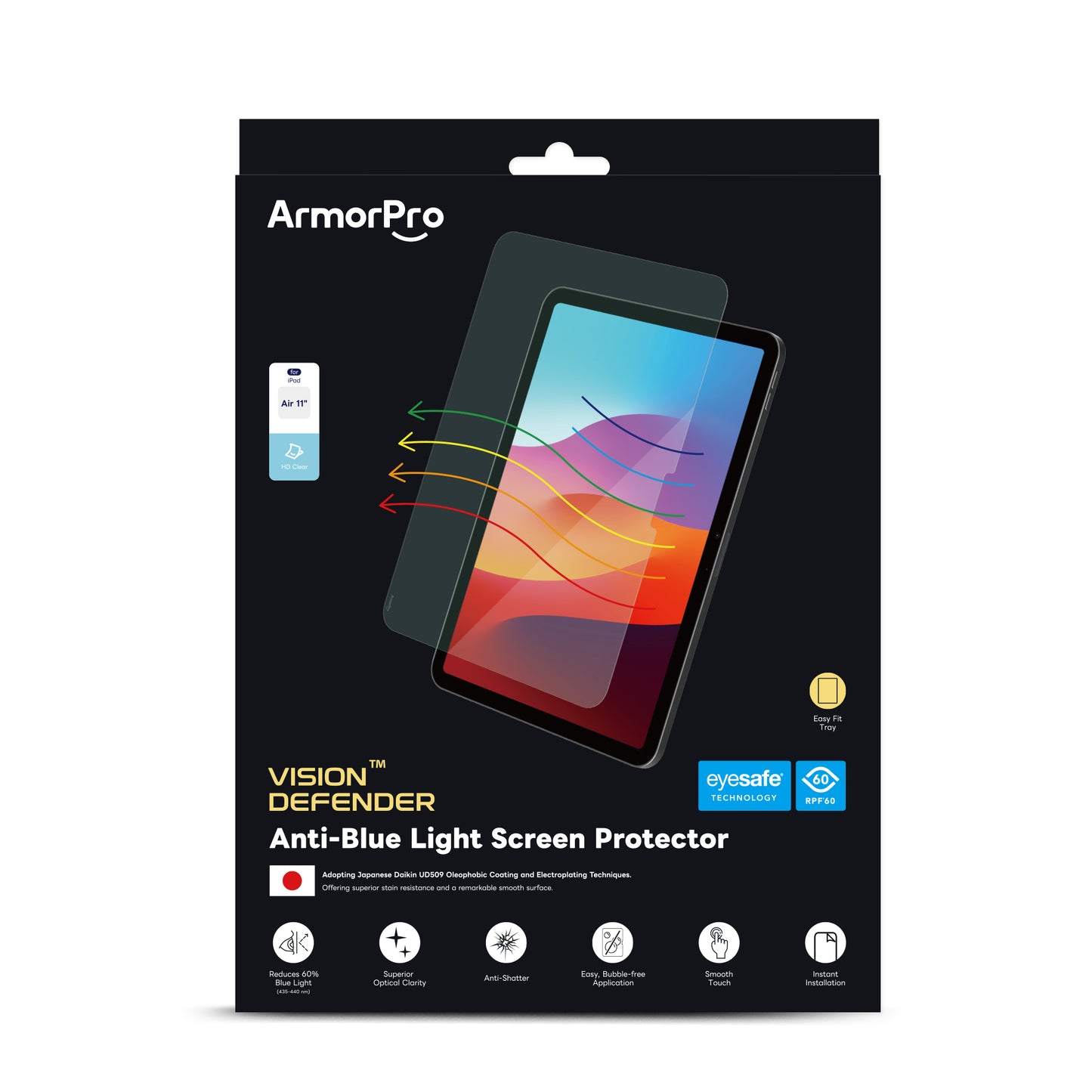 ArmorPro EyeSafe Screen Protector for iPad
