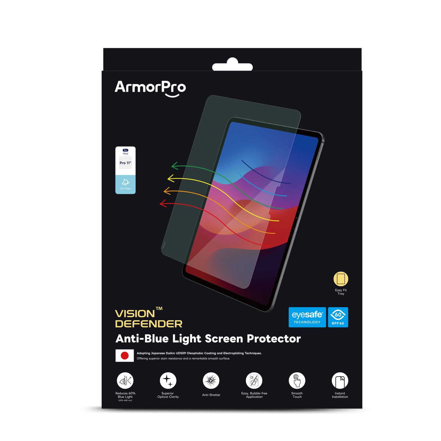 ArmorPro EyeSafe Screen Protector for iPad