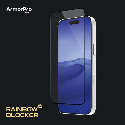 ArmorPro RainbowBlocker Screen Protector HD AR + Anti-Glare for iPhone 17 Series