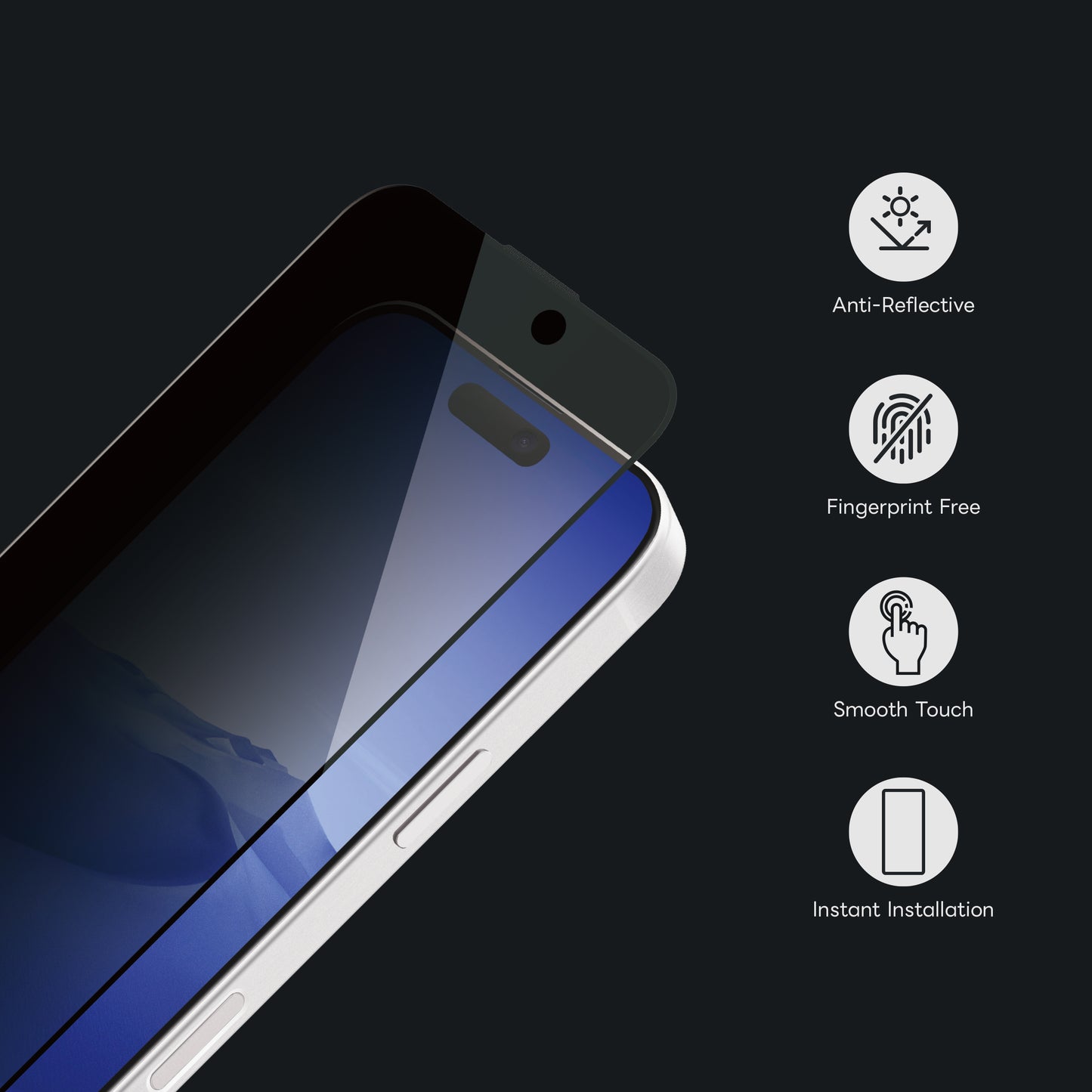 ArmorPro BlackMirror AR Screen Protector Privacy for iPhone 17 Series