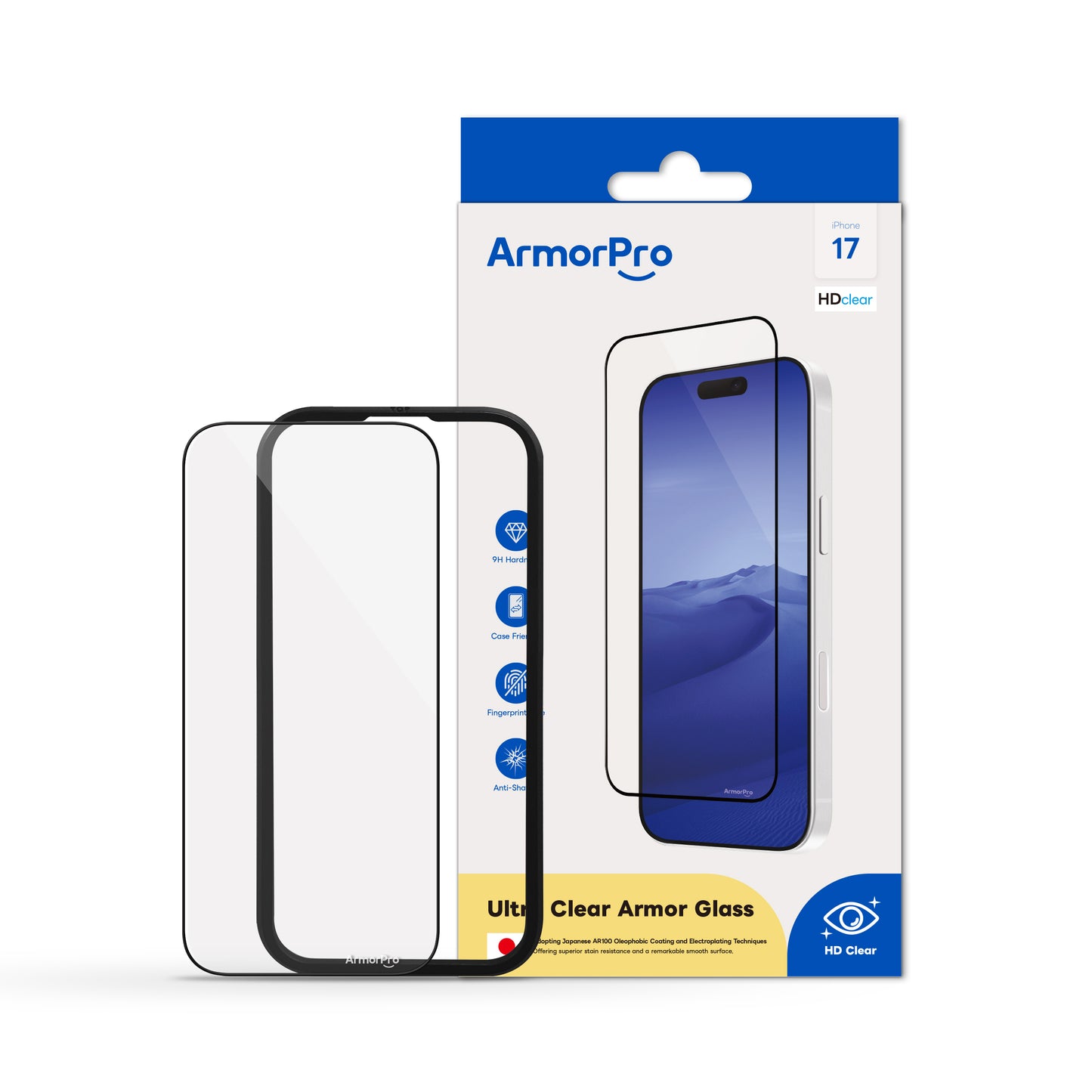 ArmorPro Screen Protector HD for iPhone 17 Series