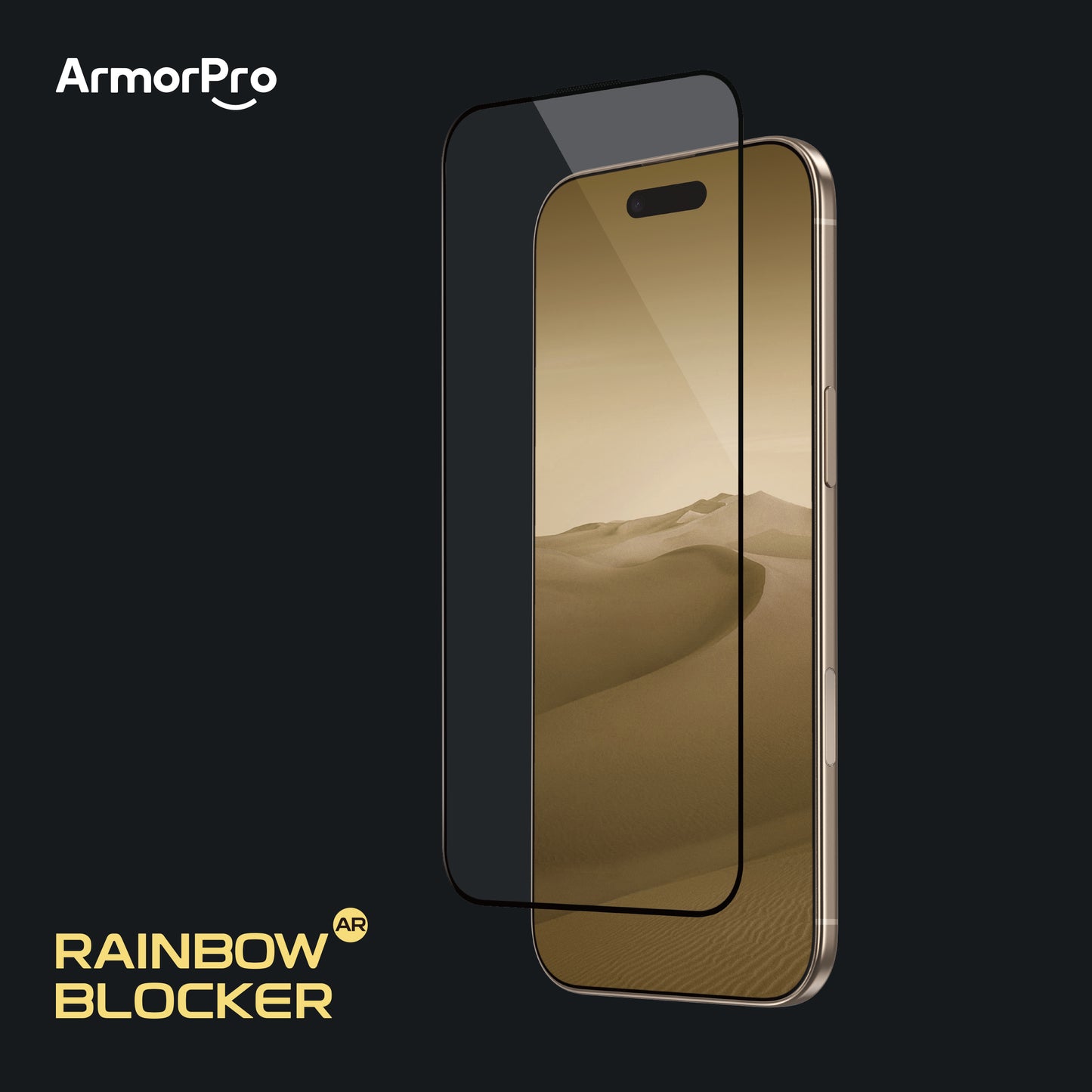 ArmorPro RainbowBlocker Screen Protector HD AR + Anti-Glare for iPhone 17 Series