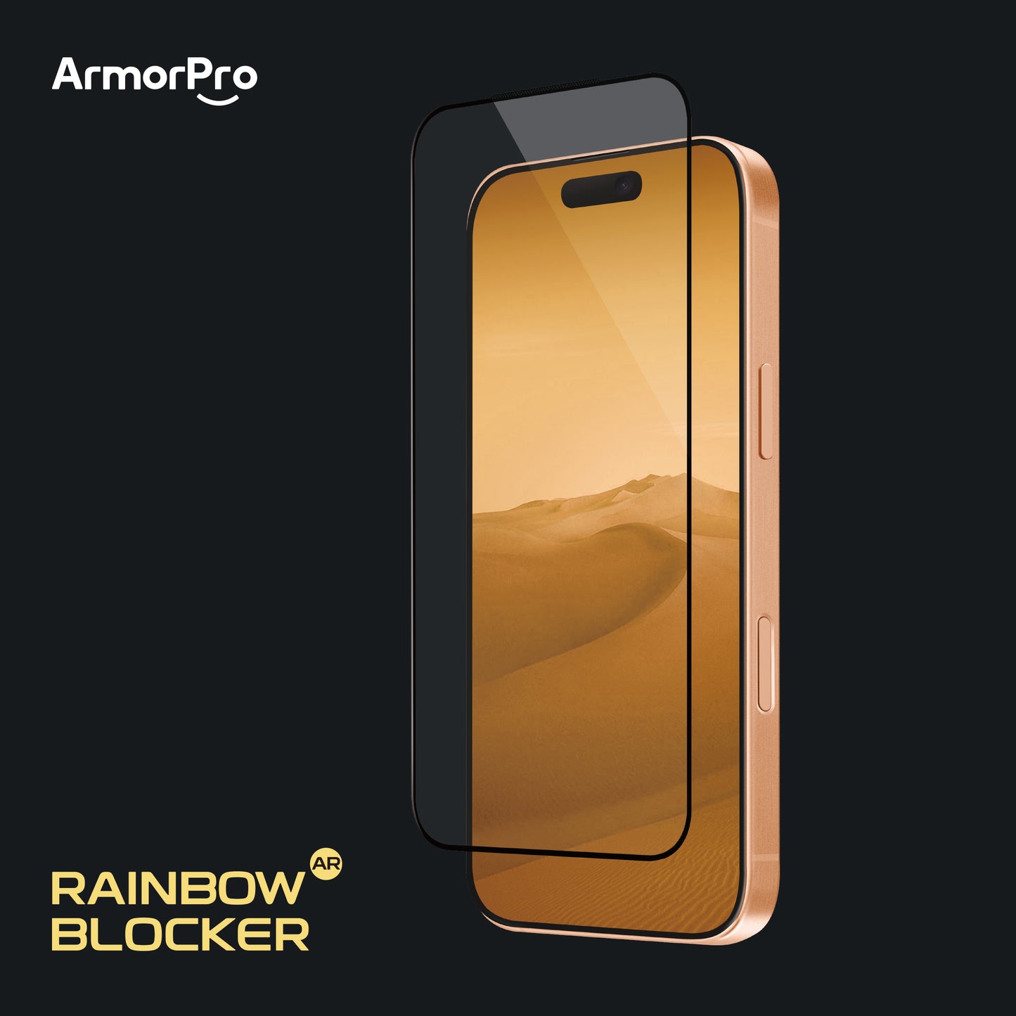 ArmorPro RainbowBlocker Screen Protector HD AR + Anti-Glare for iPhone 17 Series