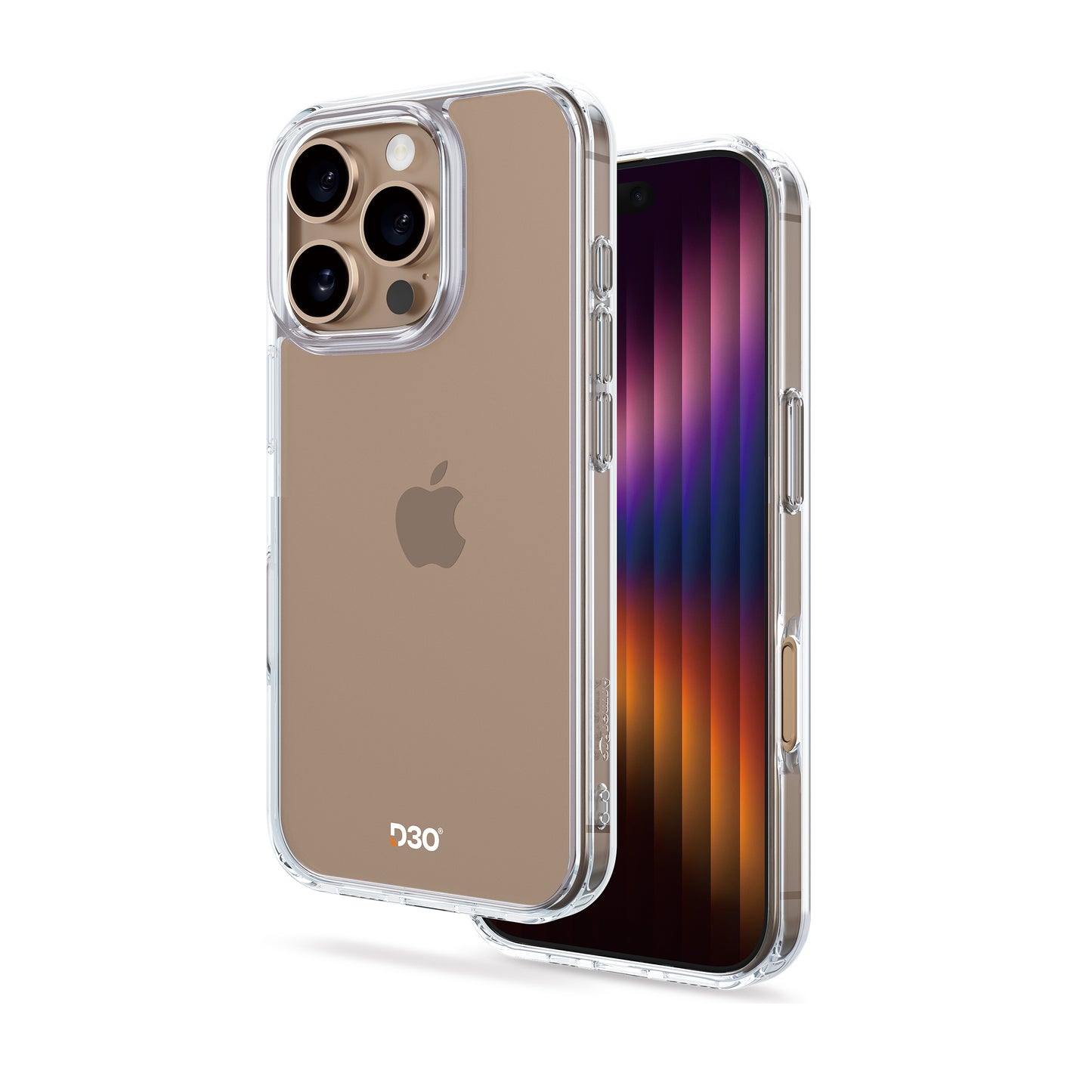 ArmorPro D3O Protected Clear Case for iPhone 16 Series