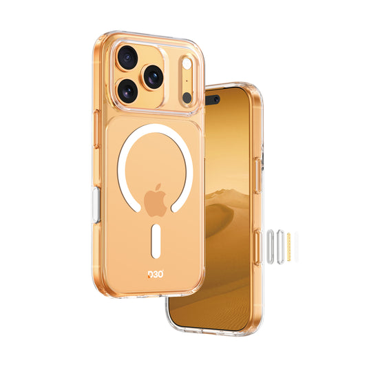 ArmorPro D3O Protected Clear Case with Capture Button for iPhone 17 Series