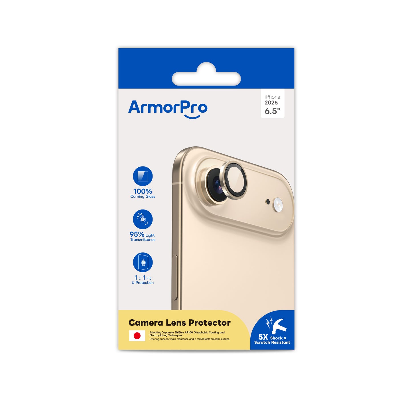 ArmorPro Camera Lens Protector for iPhone 17 Air