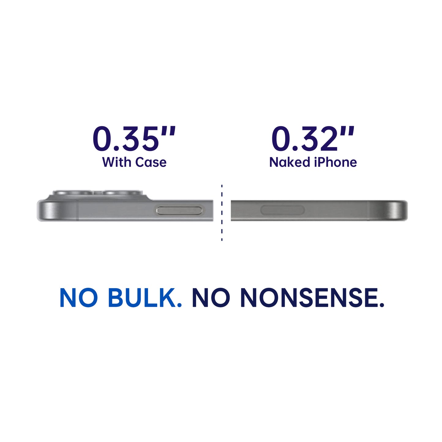 ArmorPro Super Slim Hard Clear Case for iPhone 16 Pro & 16 Pro Max