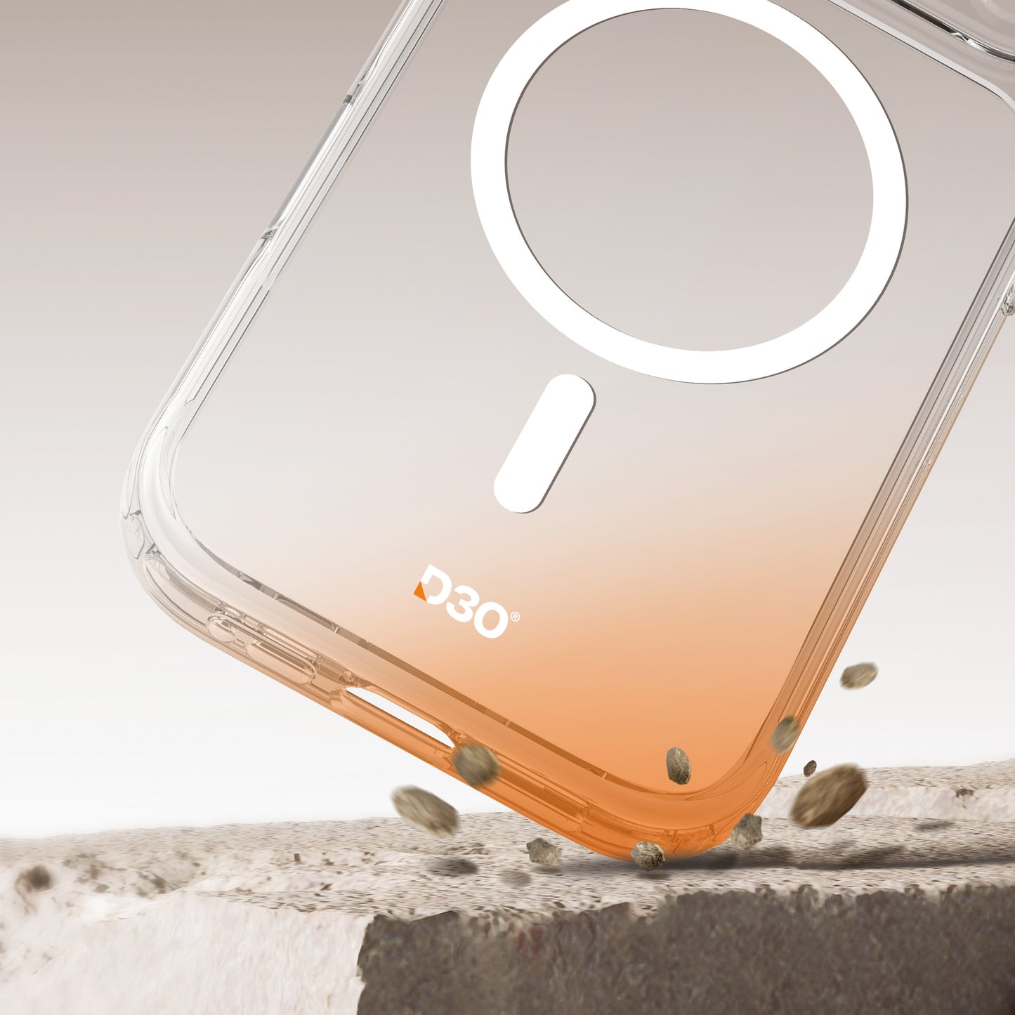 ArmorPro D3O Protected Clear Case with Capture Button for iPhone 17 Series