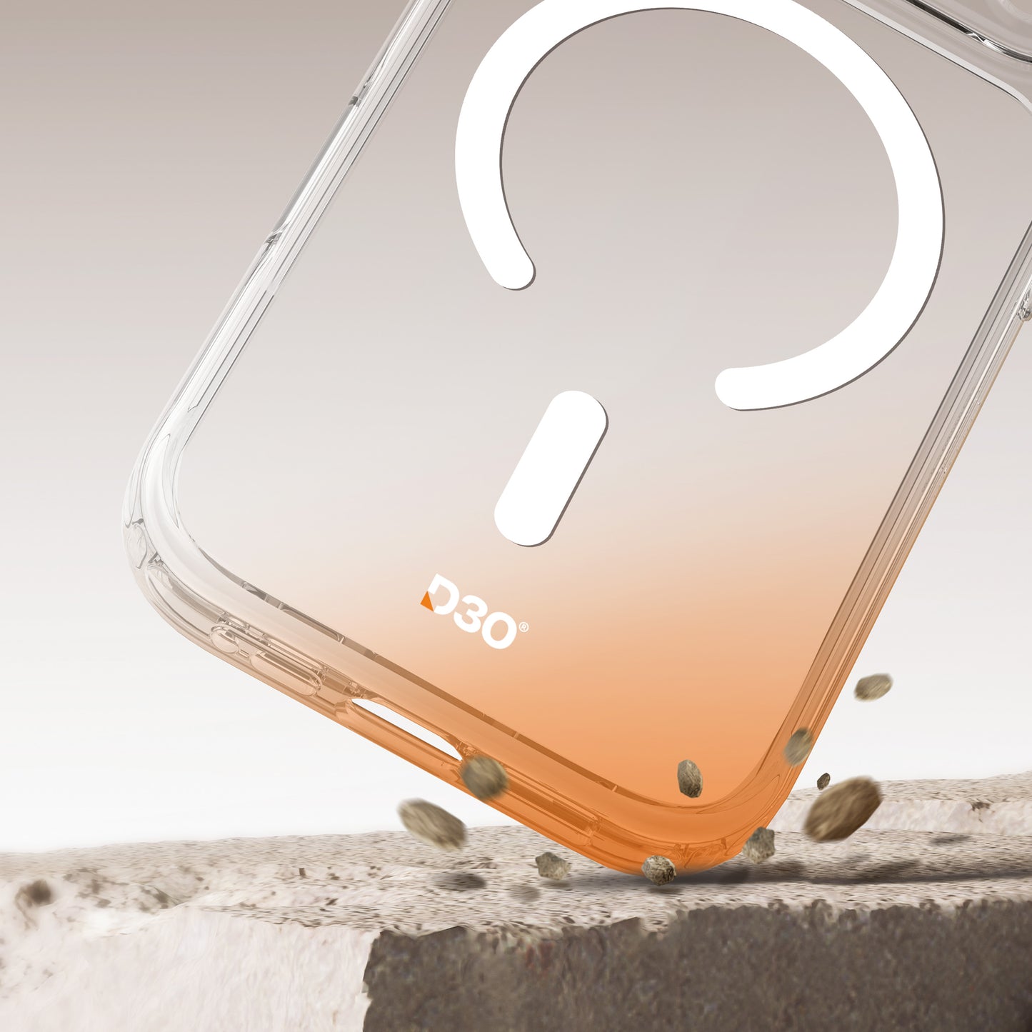 ArmorPro D3O Protected Clear Case with Capture Button for iPhone 17 Series