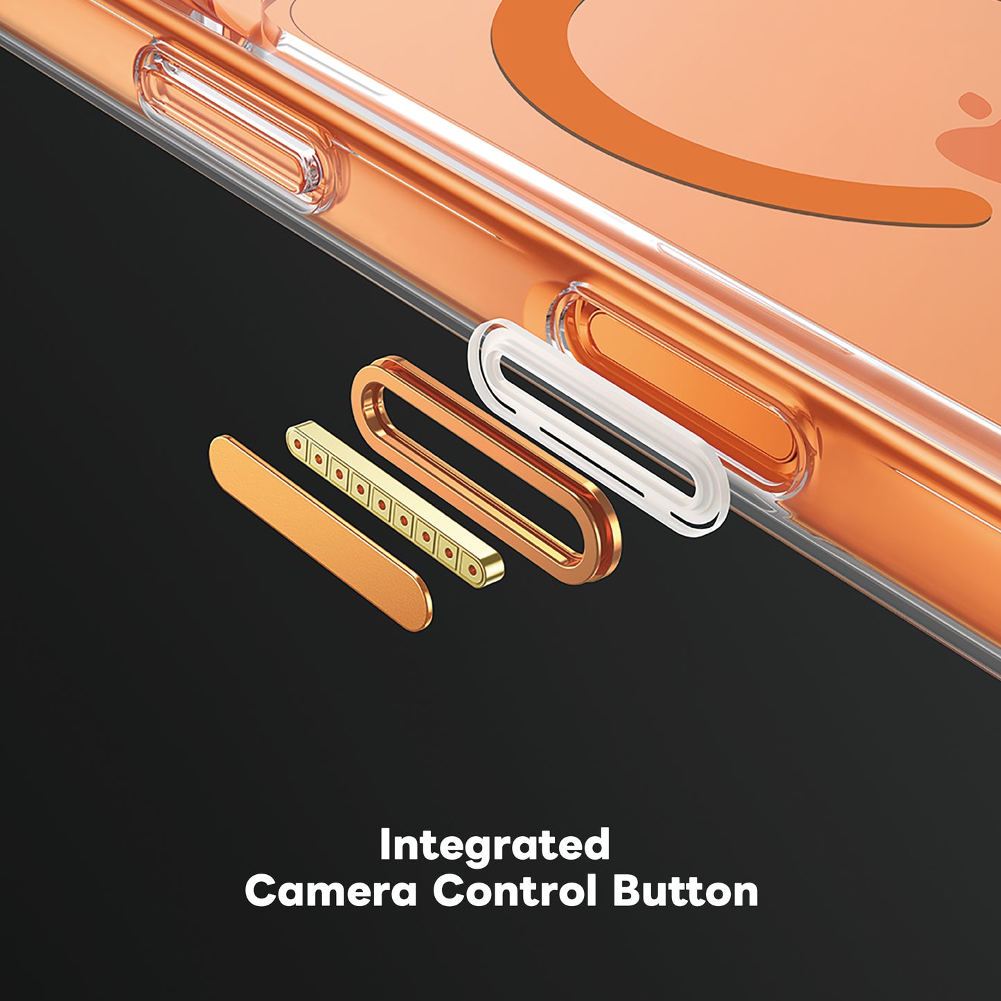 ArmorPro D3O 3-in-1 Combo with Capture Button (HD Anti-Reflective Screen Protector & DoubleAR Camera Lens & D3O Clear Case with MagSafe) for iPhone 17 Pro & 17 Pro Max