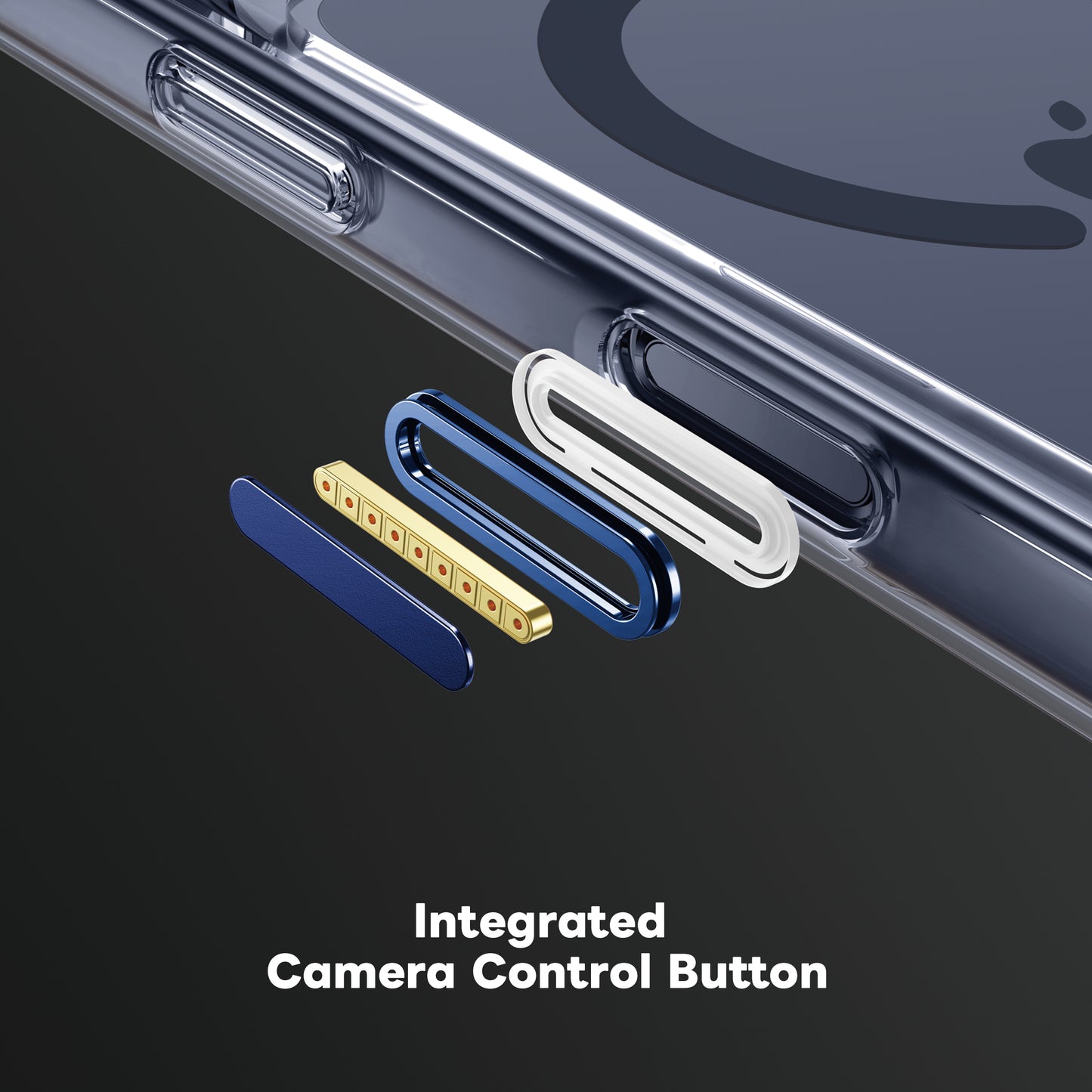 ArmorPro D3O 3-in-1 Combo with Capture Button (Privacy Anti-Reflective Screen Protector & DoubleAR Camera Lens & D3O Clear Case with MagSafe) for iPhone 17 Pro & 17 Pro Max