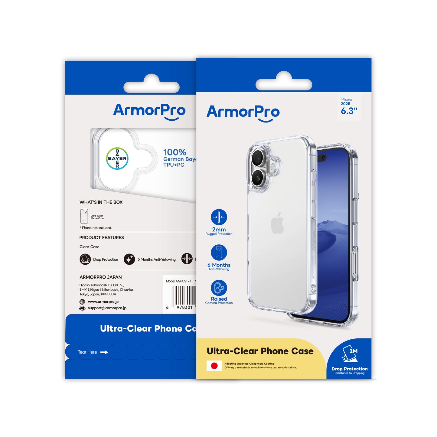 ArmorPro SODA Clear Case for iPhone 17 Series