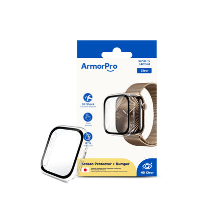 ArmorPro Waterproof Case Transparent for iWatch S10 Series