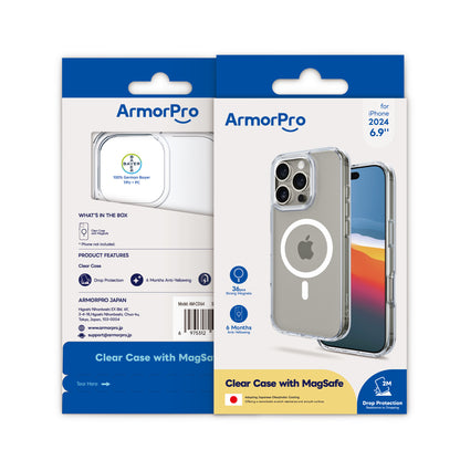 ArmorPro Clear Case with MagSafe for iPhone 16 Series