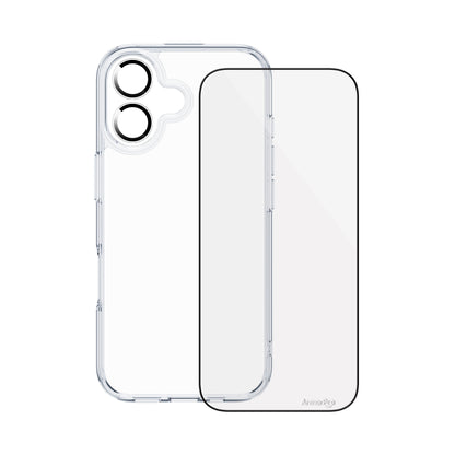 ArmorPro SODA 3-in-1 Combo (HD Screen Protector & Camera Lens & Clear Case)for iPhone 17 Series