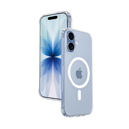 ArmorPro Frameless PC Clear Case with MagSafe White for iPhone 17 Series