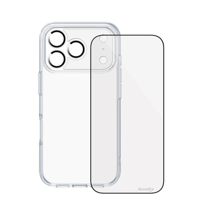 ArmorPro SODA 3-in-1 Combo (HD Screen Protector & Camera Lens & Clear Case)for iPhone 17 Series