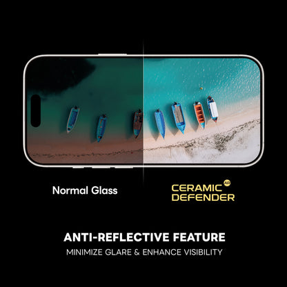 ArmorPro CeramicDefender AR Screen Protector Privacy for iPhone 17 Pro & Pro Max