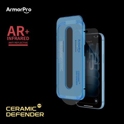 ArmorPro CeramicDefender AR Screen Protector Privacy for iP18 Series