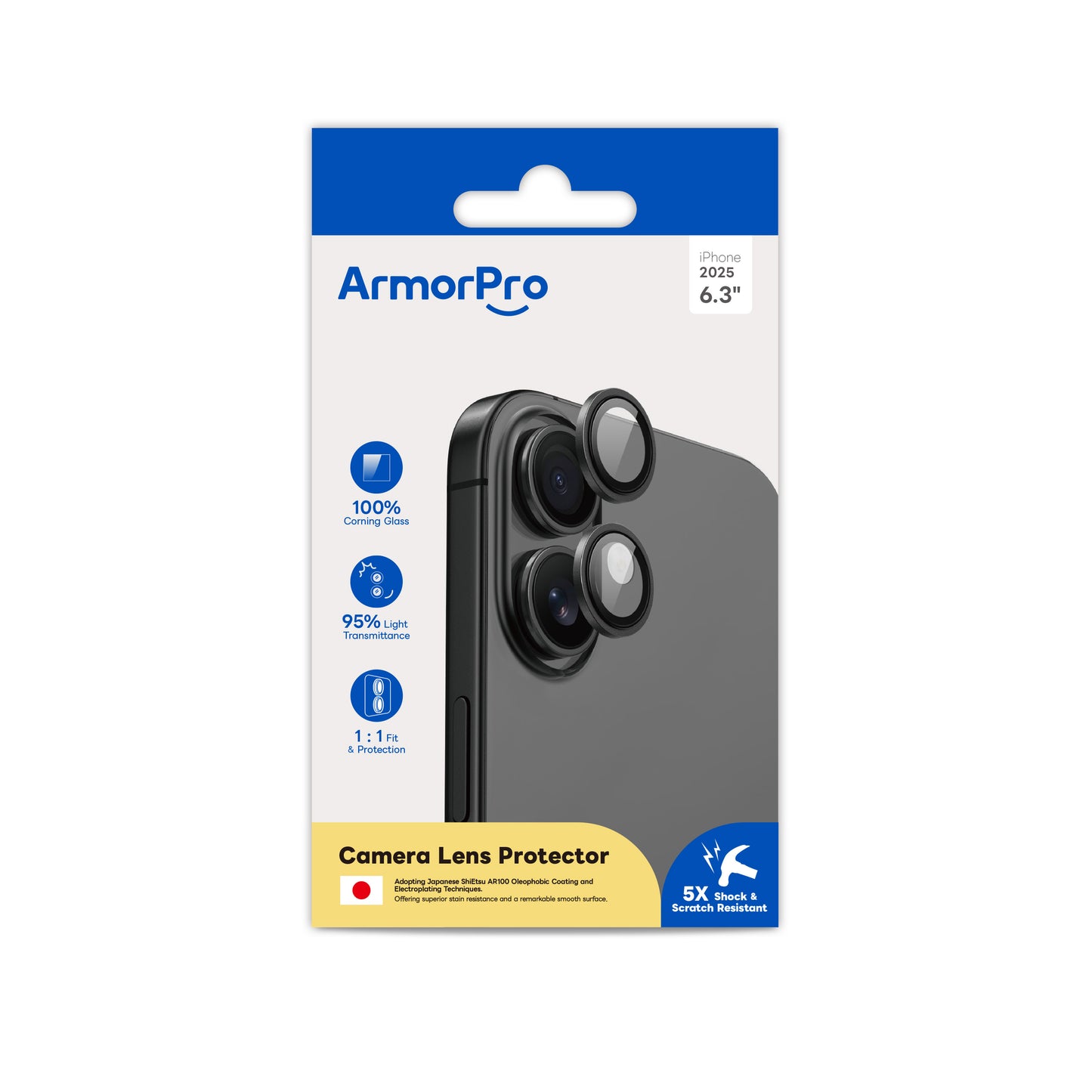 ArmorPro Camera Lens Protectorfor iPhone 17