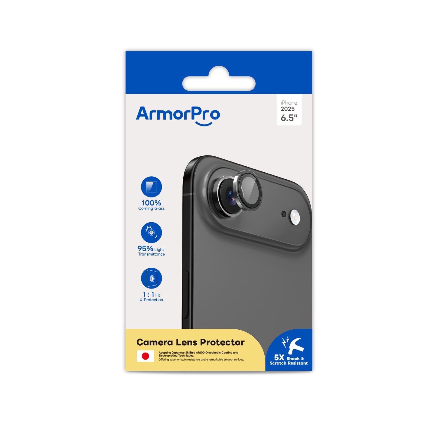 ArmorPro Camera Lens Protector for iPhone 17 Air
