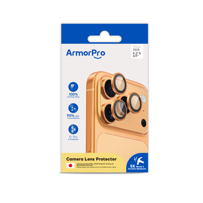 ArmorPro Camera Lens Protector for iPhone 17 Pro & Pro Max