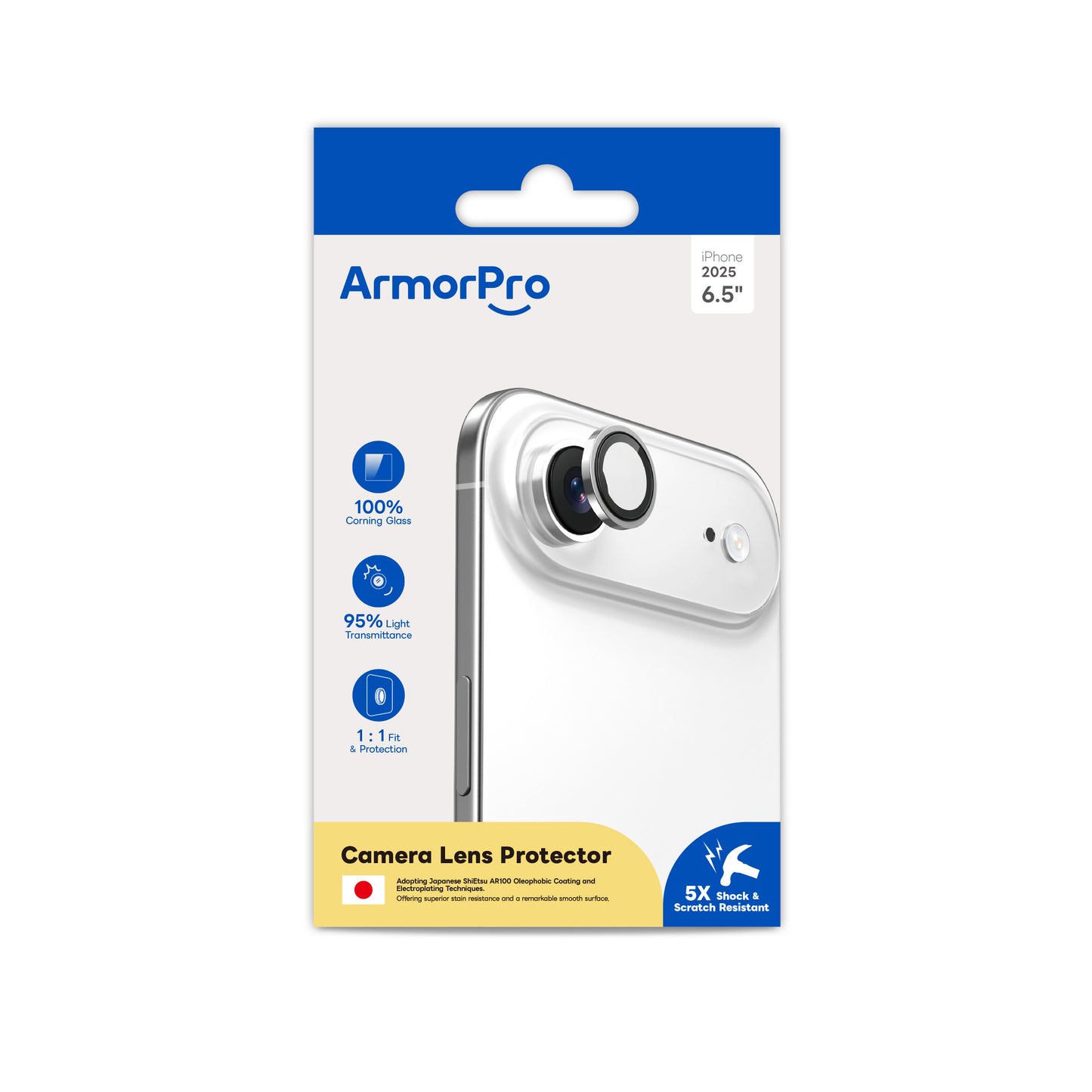 ArmorPro Camera Lens Protector for iPhone 17 Air