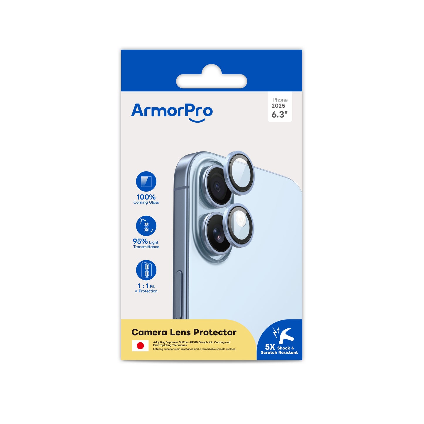 ArmorPro Camera Lens Protectorfor iPhone 17