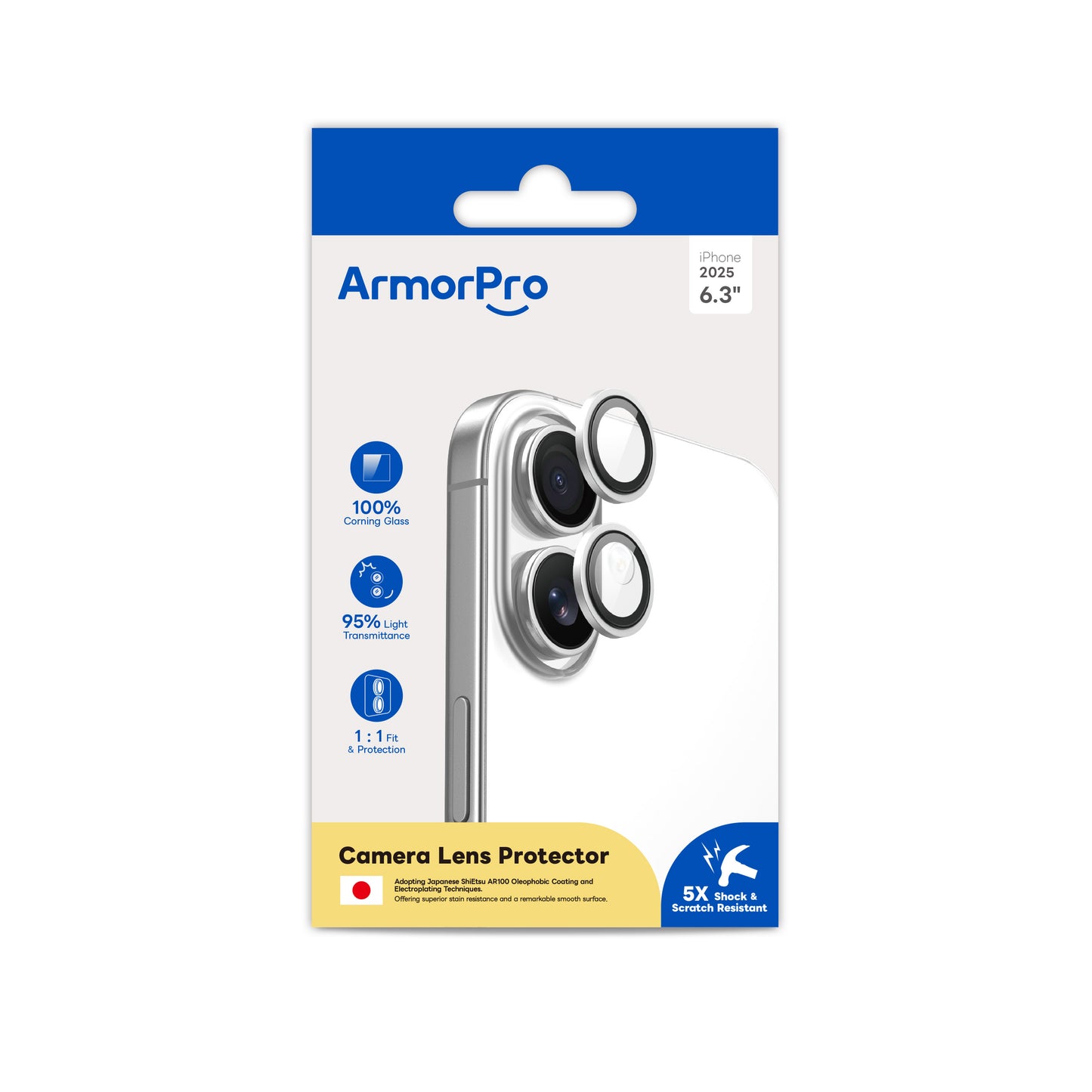 ArmorPro Camera Lens Protectorfor iPhone 17