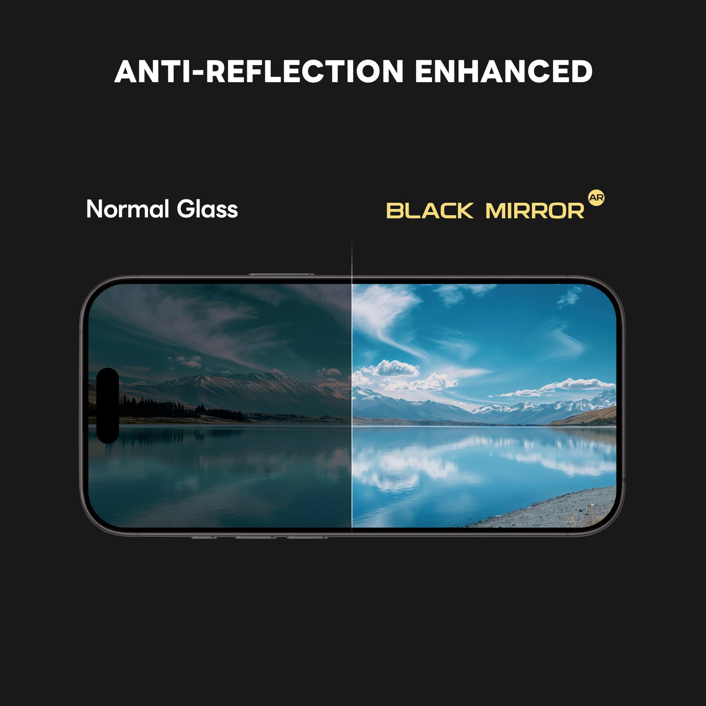 ArmorPro D3O 4-in-1 Combo with Capture Button (Privacy Anti-Reflective Screen Protector & DoubleAR Camera Lens & D3O Clear Case with Black MagSafe & Lens Module Protection Film) for iP18 Series