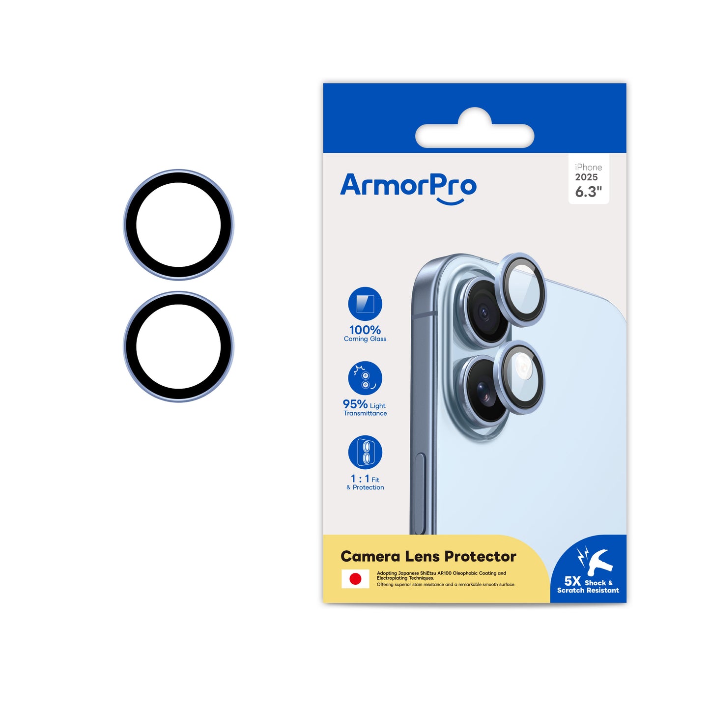 ArmorPro Camera Lens Protectorfor iPhone 17