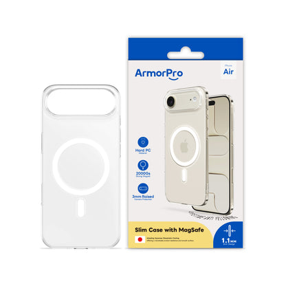 ArmorPro Hard PC Clear Case with MagSafe for iPhone 17 Series