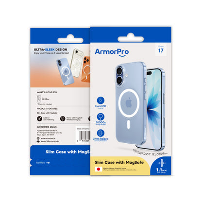 ArmorPro Hard PC Clear Case with MagSafe for iPhone 17 Series
