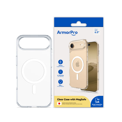 ArmorPro SODA Clear Case with MagSafe for iPhone 17 Series