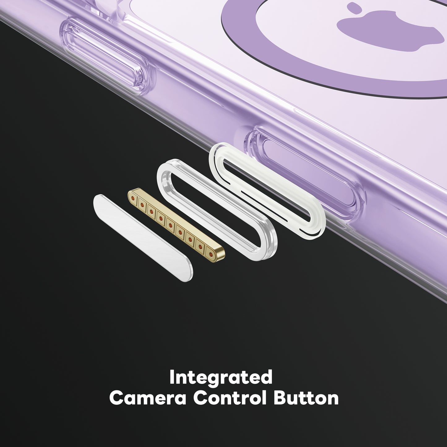 ArmorPro D3O 3-in-1 Combo with Capture Button  (HD Anti-Reflective Screen Protector & DoubleAR Camera Lens & D3O Clear Case with MagSafe) for iPhone 17