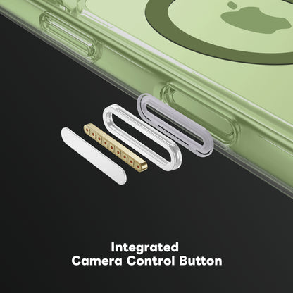 ArmorPro D3O 3-in-1 Combo with Capture Button  (Privacy Anti-Reflective Screen Protector & DoubleAR Camera Lens & D3O Clear Case with  MagSafe) for iPhone 17