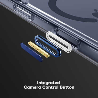 ArmorPro D3O 3-in-1 Combo with Capture Button  (Privacy Anti-Reflective Screen Protector & DoubleAR Camera Lens & D3O Clear Case with MagSafe) for iPhone 17 Pro & 17 Pro Max
