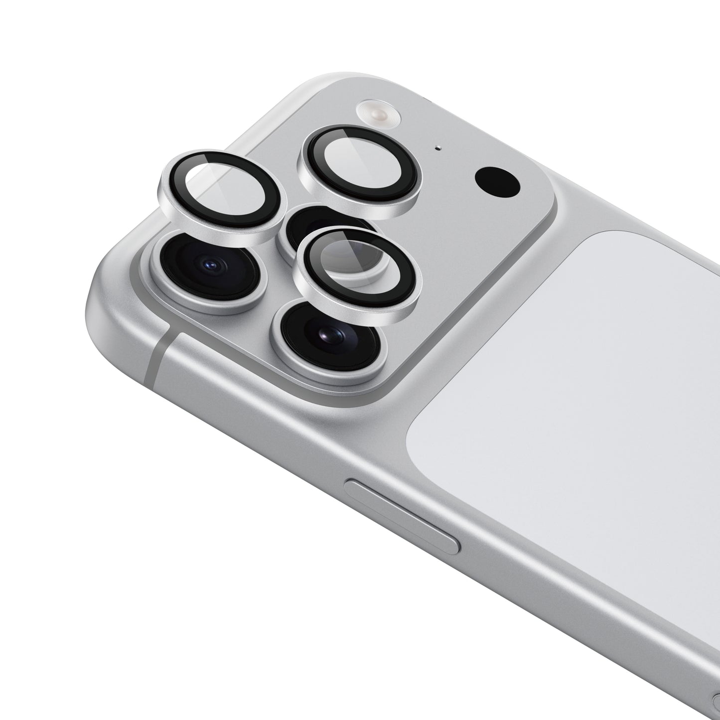 ArmorPro DoubleAR Camera Lens Protector Silver for iP18 Pro & Pro Max