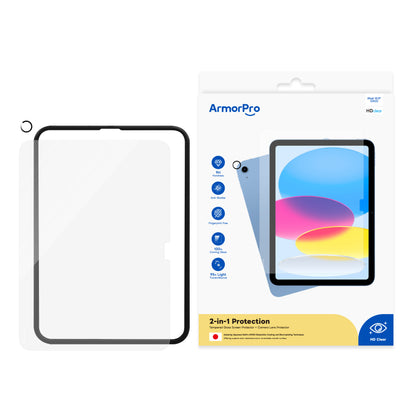 ArmorPro 2-in-1 Combo (HD Screen Protector & Lens Protector) for iPad 10.9 inch
