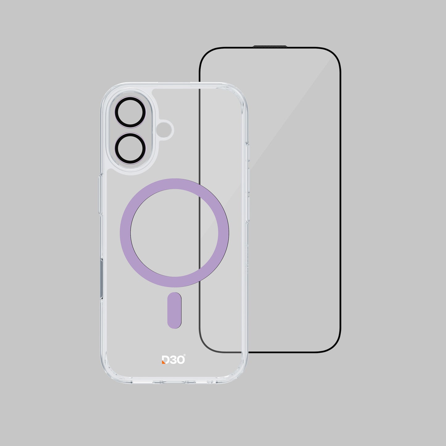 ArmorPro D3O 3-in-1 Combo with Capture Button  (HD Anti-Reflective Screen Protector & DoubleAR Camera Lens & D3O Clear Case with MagSafe) for iPhone 17