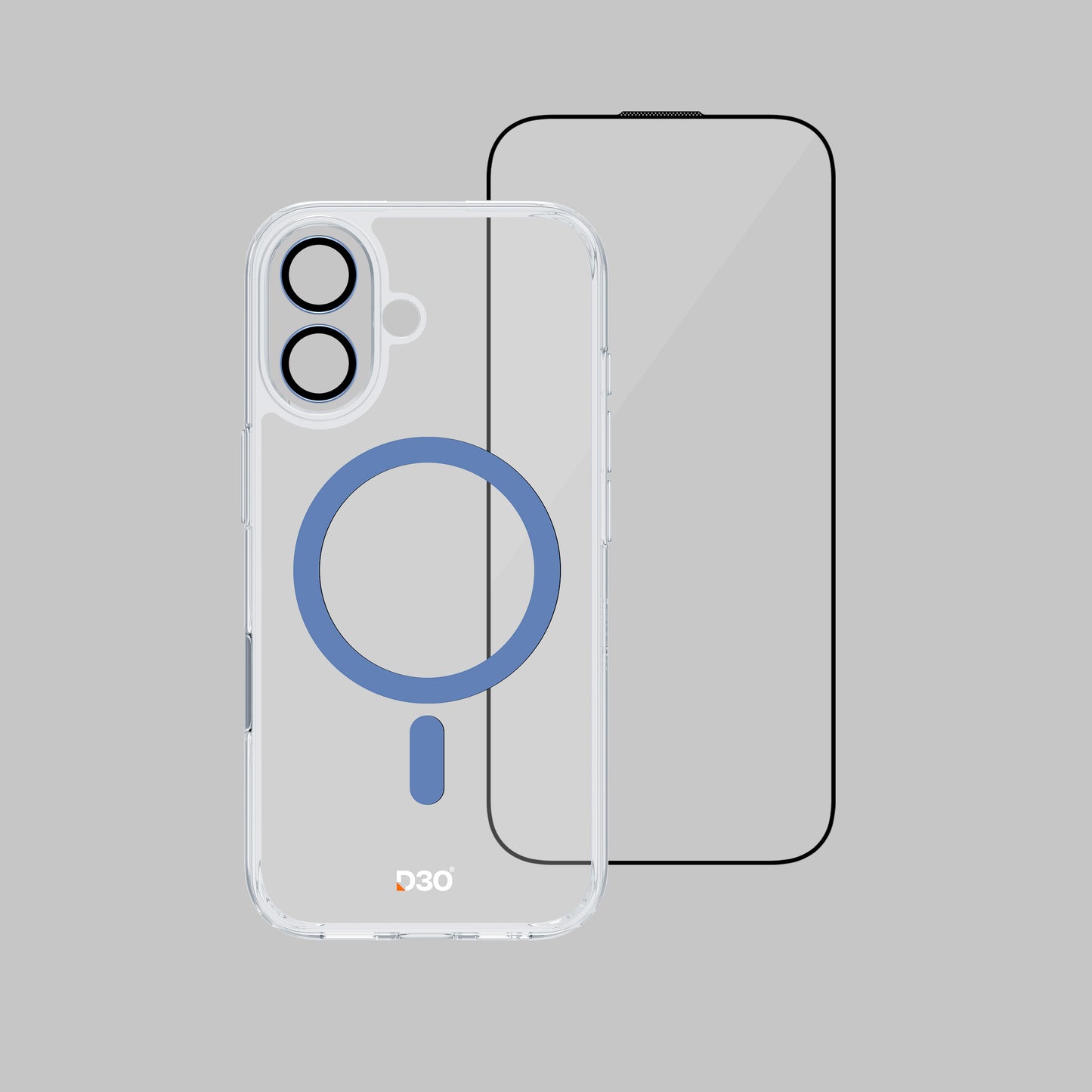 ArmorPro D3O 3-in-1 Combo with Capture Button  (HD Anti-Reflective Screen Protector & DoubleAR Camera Lens & D3O Clear Case with MagSafe) for iPhone 17