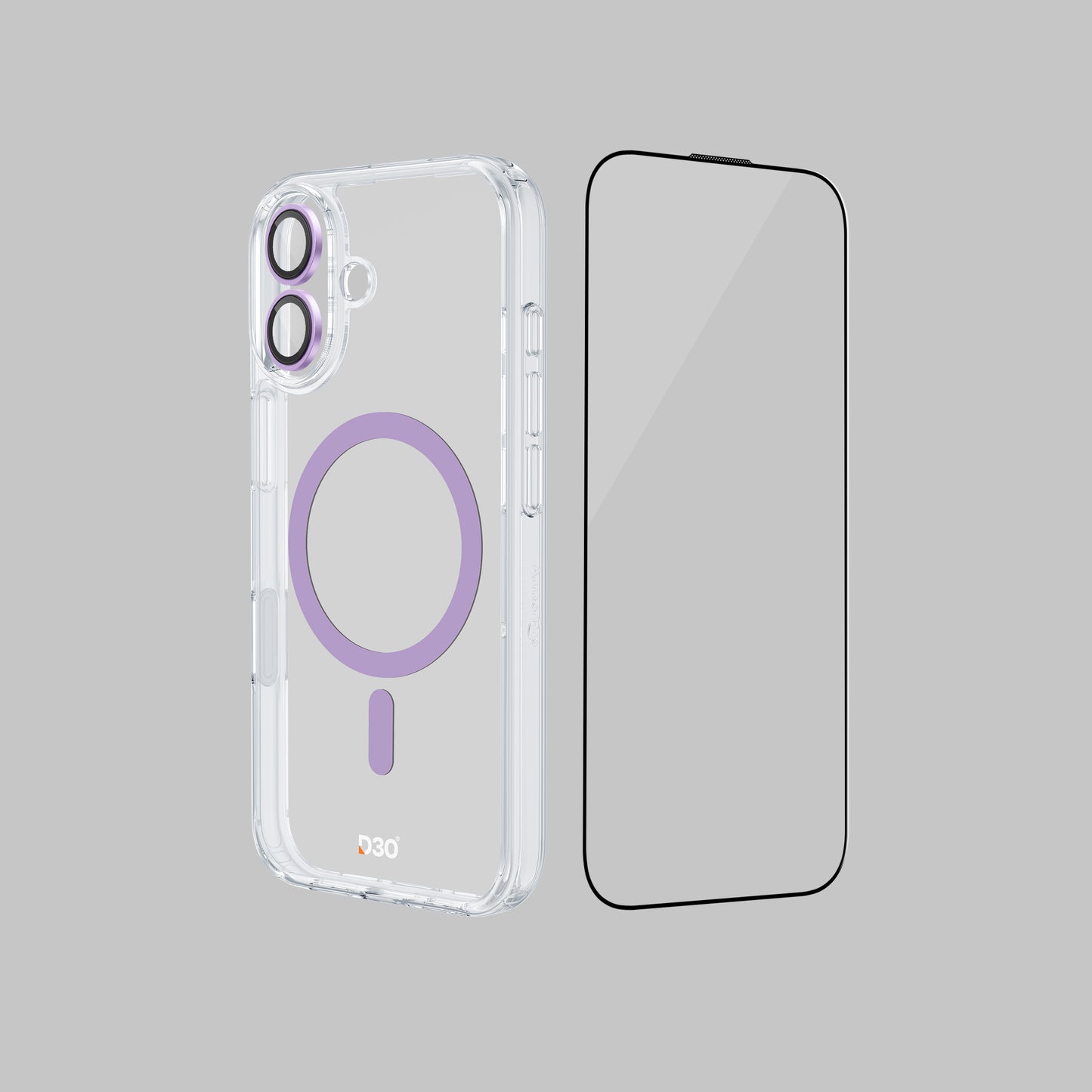 ArmorPro D3O 3-in-1 Combo with Capture Button  (HD Anti-Reflective Screen Protector & DoubleAR Camera Lens & D3O Clear Case with MagSafe) for iPhone 17