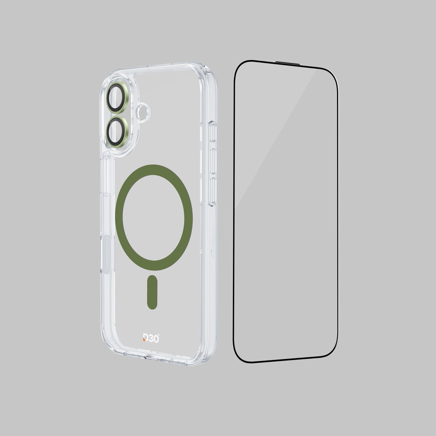 ArmorPro D3O 3-in-1 Combo with Capture Button  (HD Anti-Reflective Screen Protector & DoubleAR Camera Lens & D3O Clear Case with MagSafe) for iPhone 17