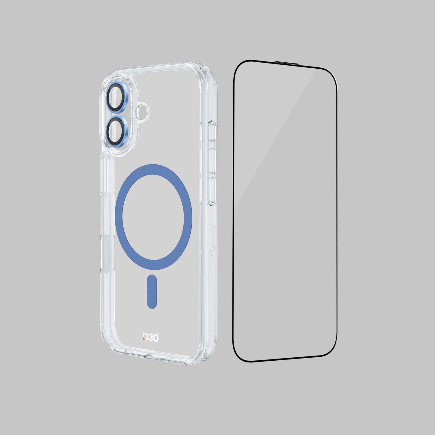 ArmorPro D3O 3-in-1 Combo with Capture Button  (HD Anti-Reflective Screen Protector & DoubleAR Camera Lens & D3O Clear Case with MagSafe) for iPhone 17