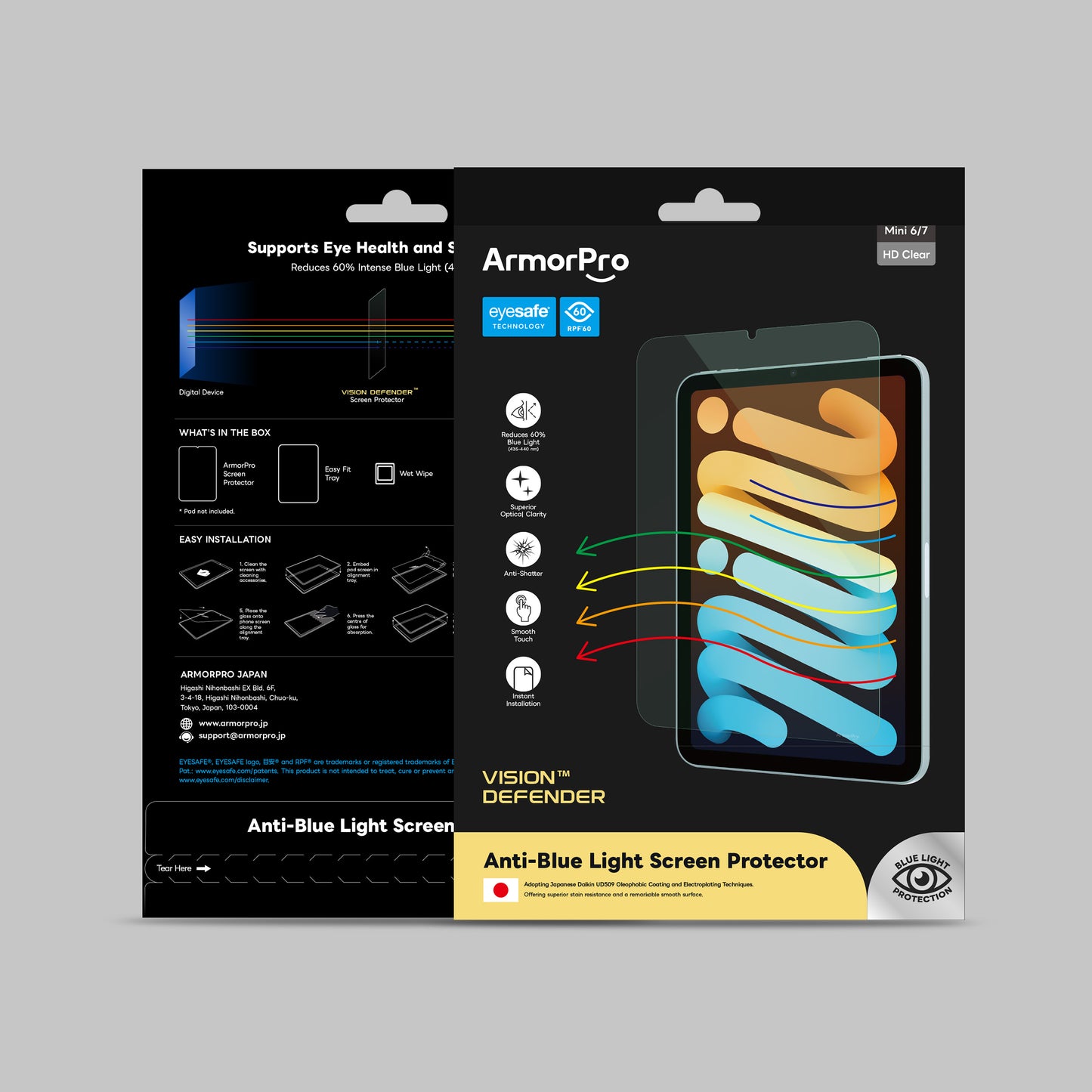 ArmorPro EyeSafe Screen Protector for iPad Mini6/7