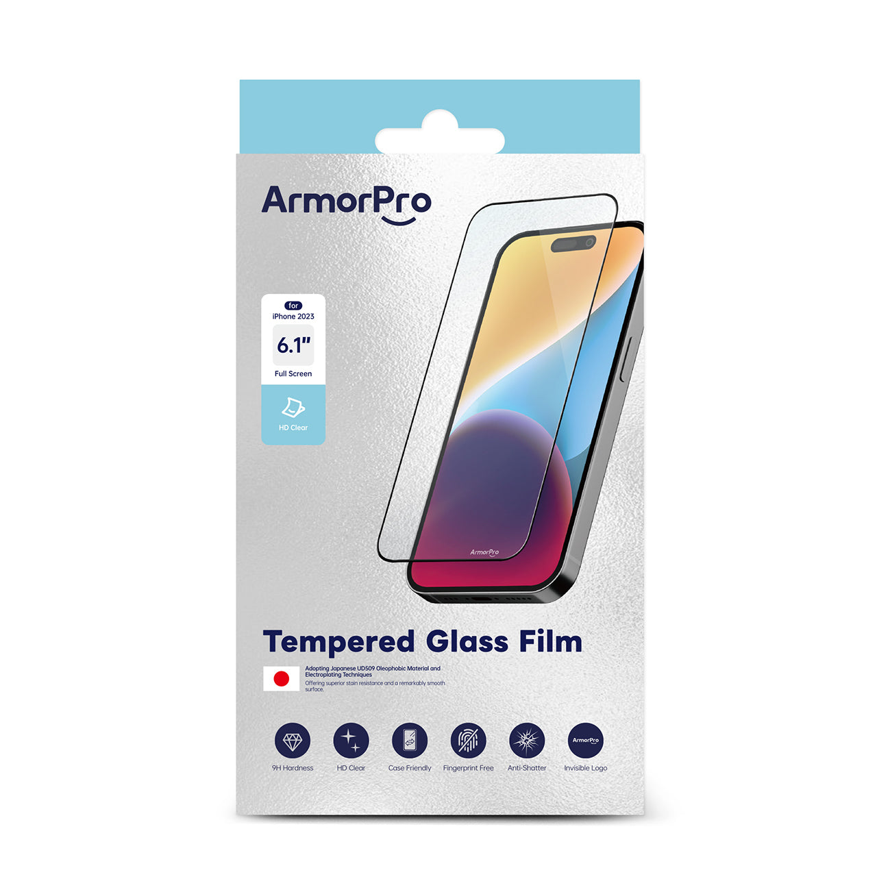 ArmorPro HD Clear Screen Protector for iPhone 15 Series